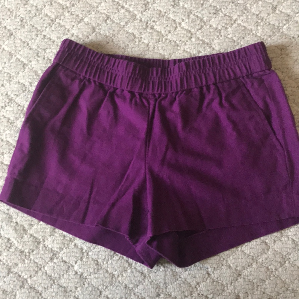 J.Crew purple shorts